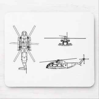 Stallion des MeerCH-53 Mousepad