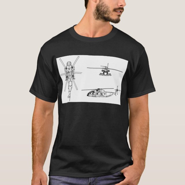 Stallion des MeerCH-53 T-Shirt (Vorderseite)