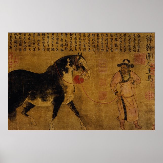 Stallion mit Erdung Poster (Vorne)