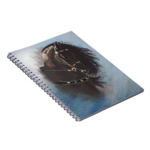 Stallion Portrait - Notebook Notizblock