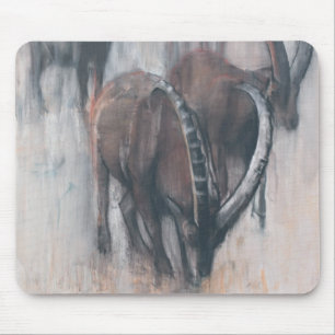 Stambecchi im Anwesen Mousepad