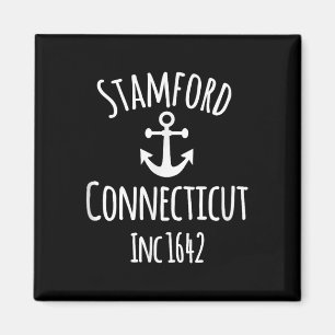 Stamford Connecticut Segeln Booten Schifffahrt Boo Magnet
