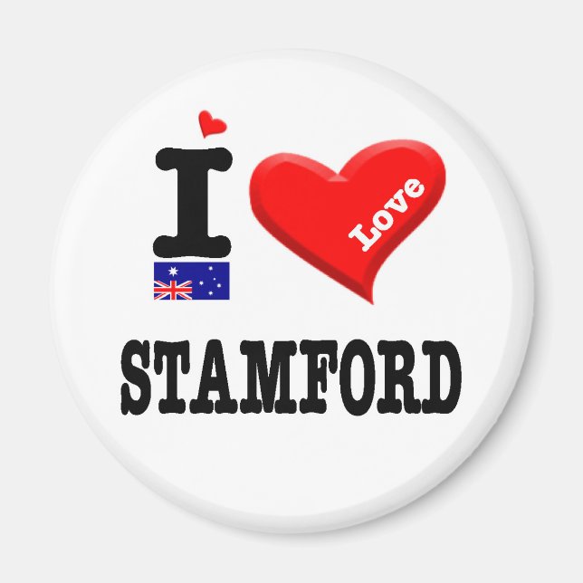 STAMFORD - I LIEBE MAGNET (Vorne)