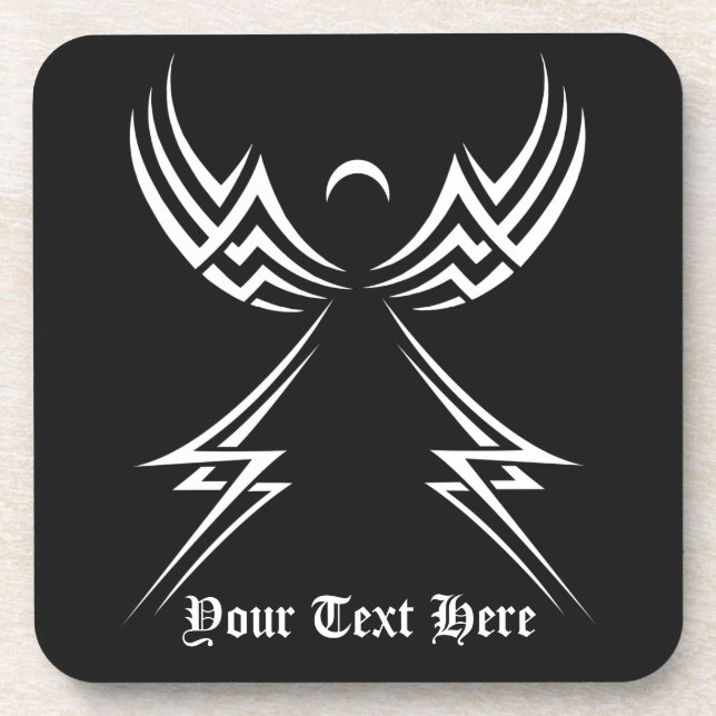 Stamm-Angel-Untersetzer Untersetzer (Vorderseite)