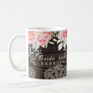 Stamm der Rustikalen Blumenbride Kaffeetasse