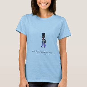 Stamm-Katzen: Stern vor Mondschein-Glanz T-Shirt