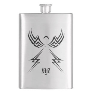 Stammangel-Monogramm-Flasche Flachmann