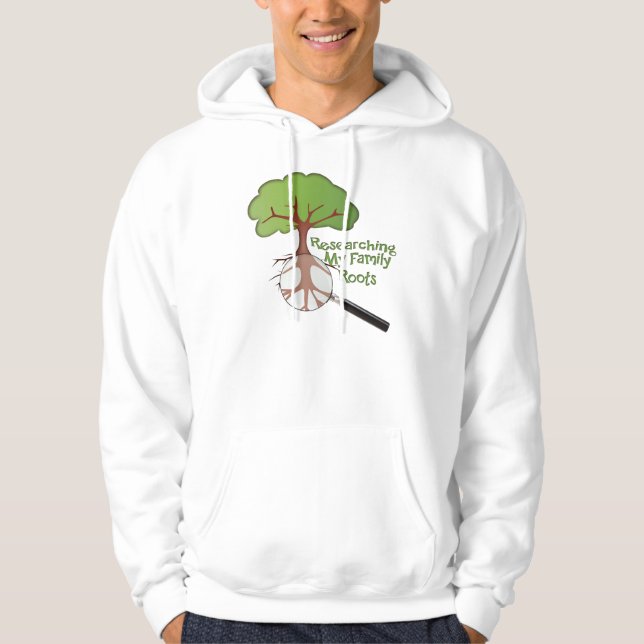 Stammbaum Hoodie (Vorderseite)