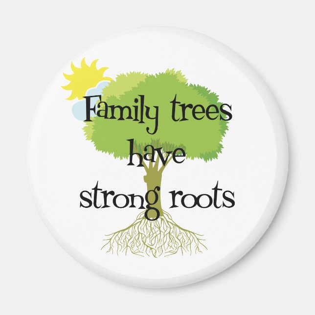 Stammbaum Magnet (Vorne)