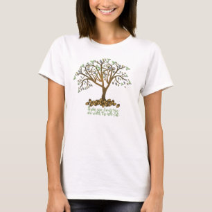 Stammbaum Nüsse 2 T-Shirt