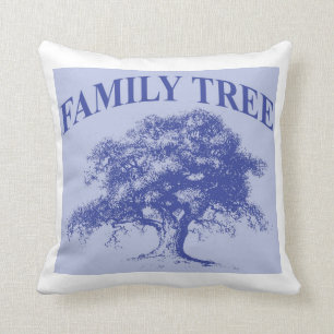 Stammbaum-personalisiertes Kissen