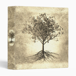 Stammbaum-Rustikales Album 3 Ring Binder 2,5 Cm Ordner