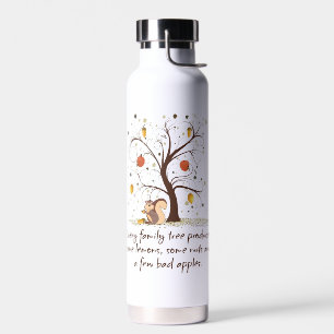 Stammbaum-Spaß Wasserflasche aus Edelstahl Trinkflasche