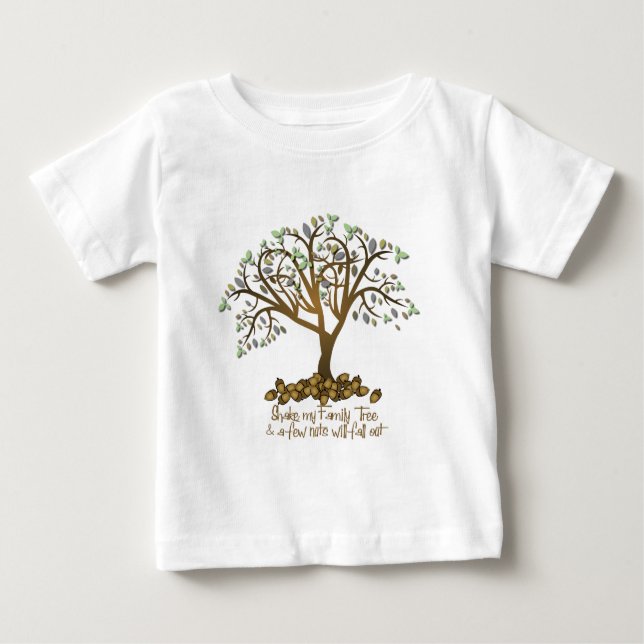 Stammbaumnuts Baby T-shirt (Vorderseite)
