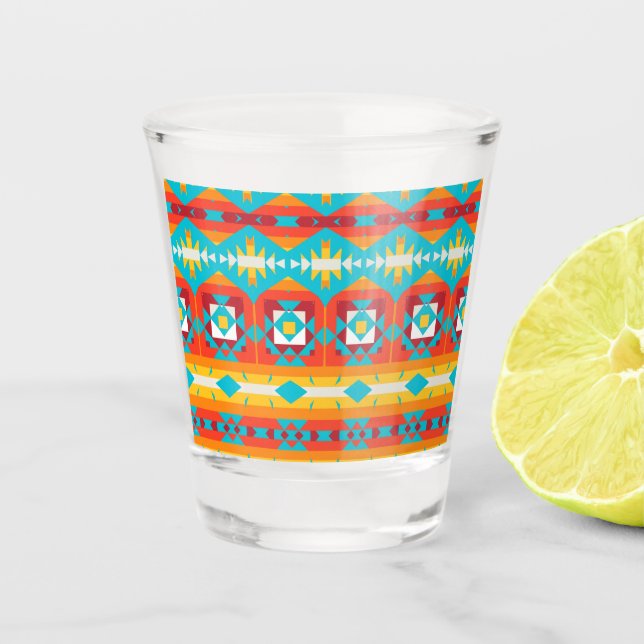 Stammbaureihen Schnapsglas (Vorderseite)