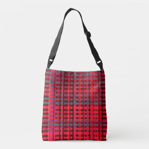 Stammbauweise für Linien-Pfirsich Crossbody Bag Tragetaschen Mit Langen Trägern