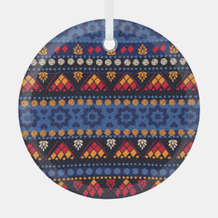 Stammbauweise: Multifunktionales nahtloses Muster. Ornament Aus Glas