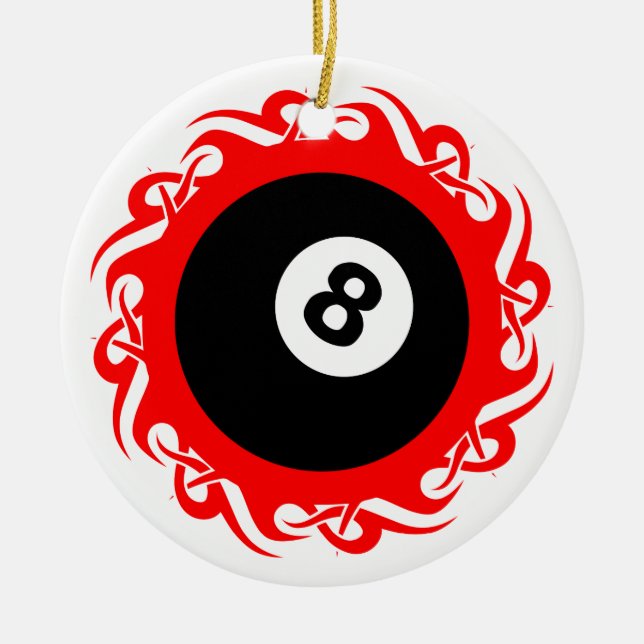 Stammechtball Keramikornament (Vorne)