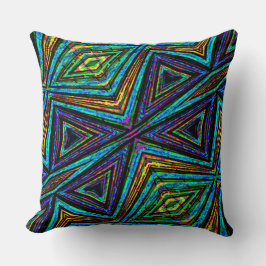 Stammes- Art-buntes geometrisches Muster Kissen