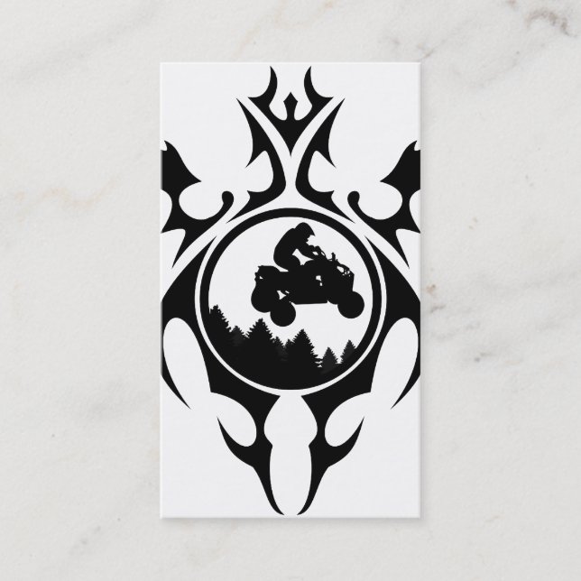 Stammes- atv trailz visitenkarte (Vorderseite)