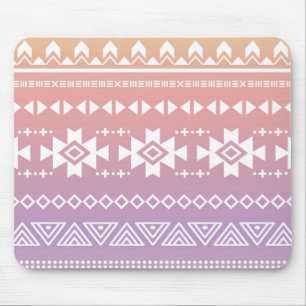 Stammes- Aztec-Ombre-Muster Mousepad