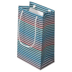 Stammes- aztekisches Ombre Muster Kleine Geschenktüte