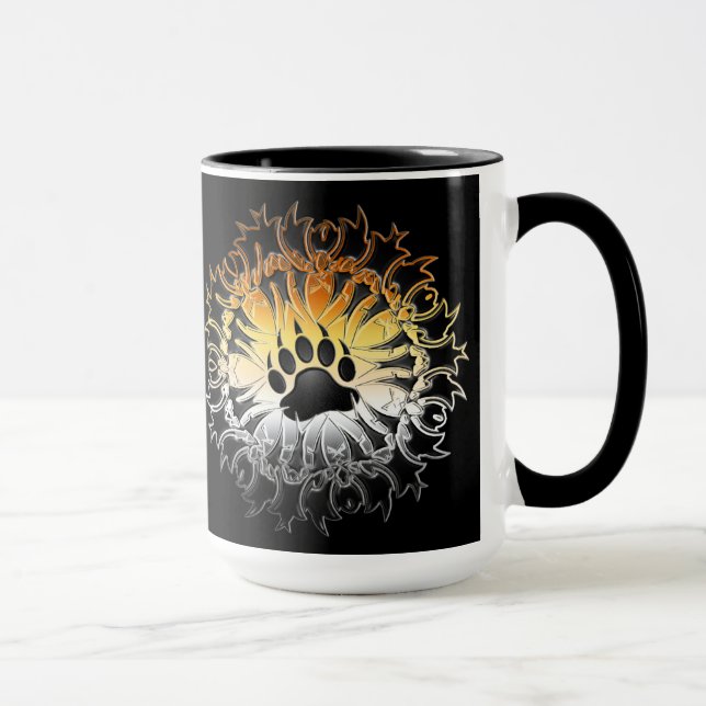 Stammes- Bärn-Stolz-Tatze Tasse (Rechts)