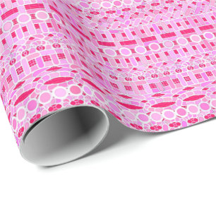 Stammes- Batik - Schatten des Rosas Geschenkpapier