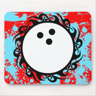 Stammes-Bowling Mousepad