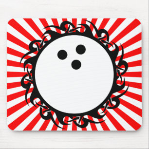 Stammes-Bowling Mousepad