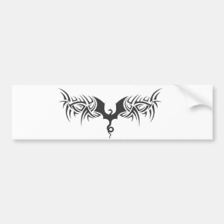 Stammes- Drache Autoaufkleber