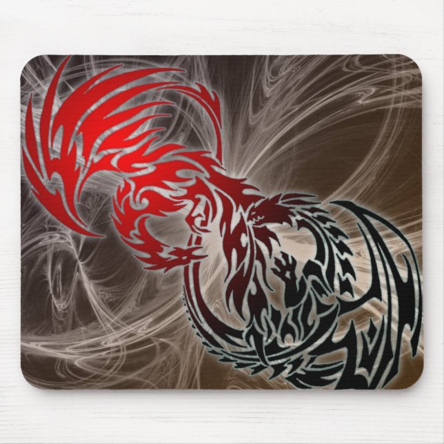 Stammes- DracheMausunterlage Mousepad (Vorne)