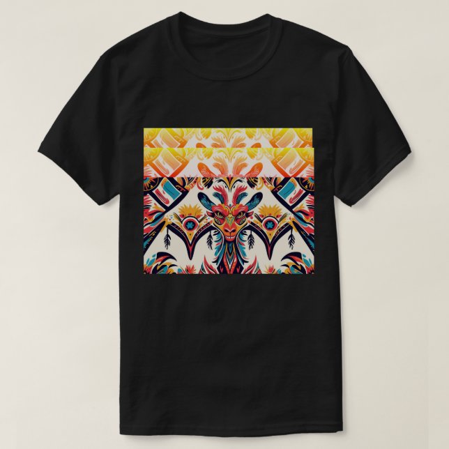 Stammes-Drachen-Männer T-Shirt (Design vorne)
