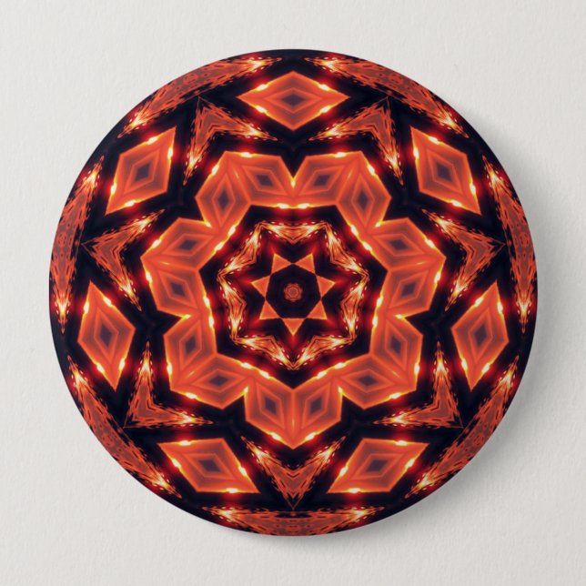 Stammes--geometrik Button (Vorderseite)