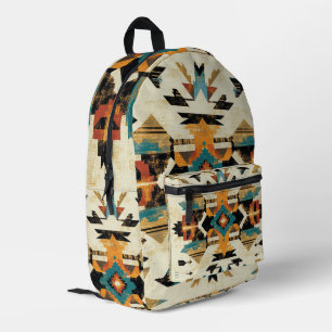 Stammes-Geometrisches Muster Rucksack
