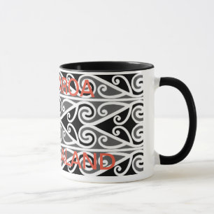 Stammes- Kunst der Maori- Entwürfe für Sie Tasse