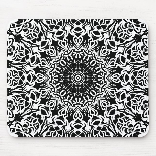 Stammes-Mandala Mousepad (Vorne)
