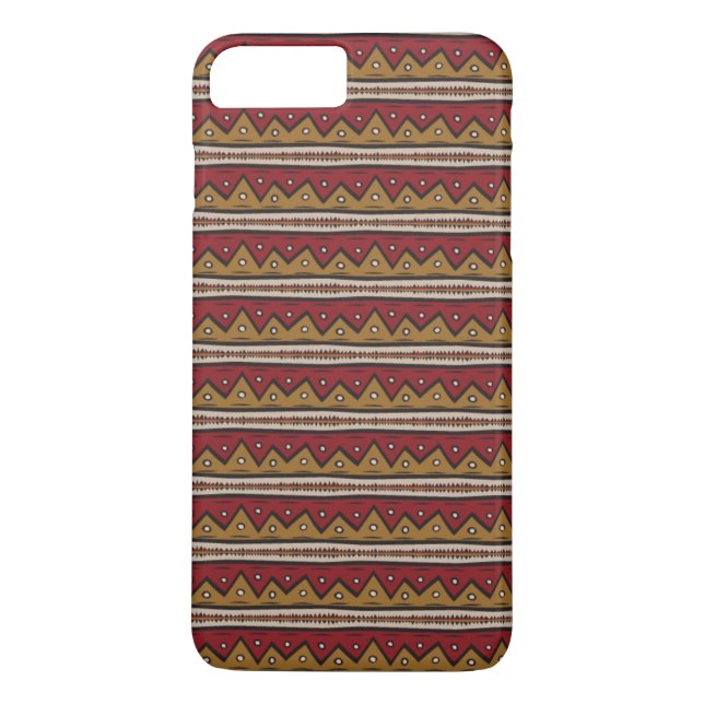 Stammes- Muster Case-Mate iPhone Hülle (Rückseite)
