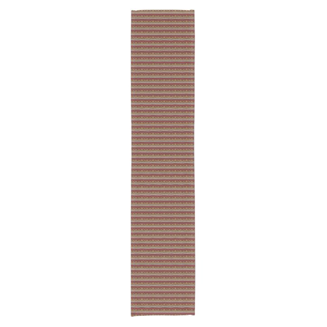 Stammes- Muster Kurzer Tischläufer (Vorderseite)