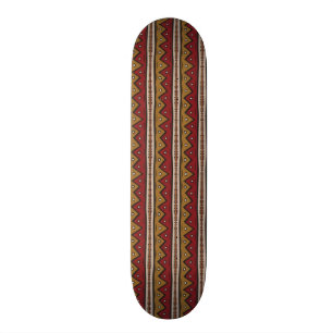 Stammes- Muster Skateboard
