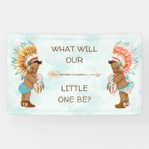 Stammes-Native-Amerikanisch-Ethnisch-Boho-Geschlec Banner
