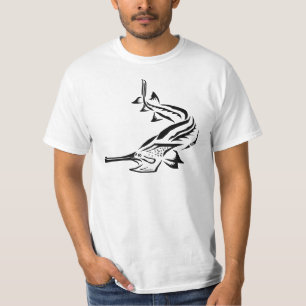 Stammes- Paddlefish u. Rostrum T-Shirt