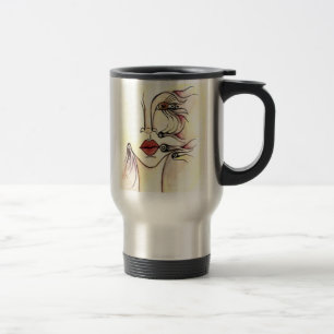 Stammes- Roboter-Reise-Tasse Reisebecher