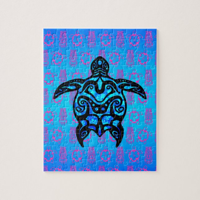 Stammes- Schildkröte-Hibiskus (Vertikal)