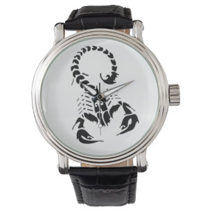Stammes Scorpion Armbanduhr