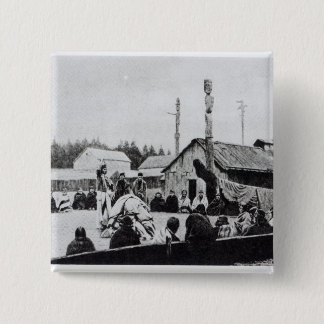 Stammes- Sitzung Button (Vorderseite)