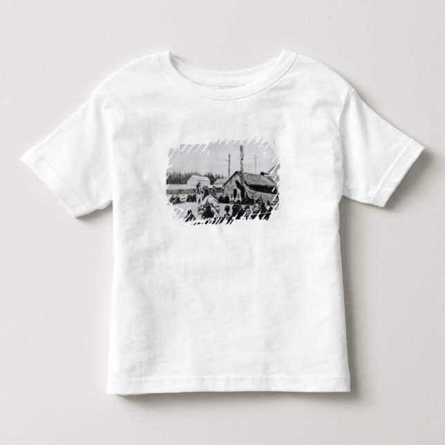 Stammes- Sitzung Kleinkind T-shirt (Vorderseite)