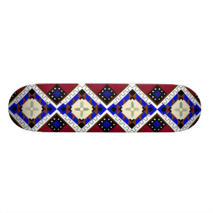 Stammes- Skateboard, Glück, amerikanischer Skateboard