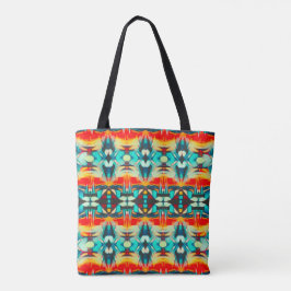 Stammes-Sonnen-Teppich Tasche