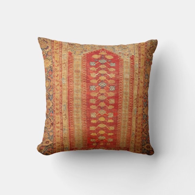 Stammes- Südwestengeometrischer Boho Muster-Dekor Kissen (Vorderseite)